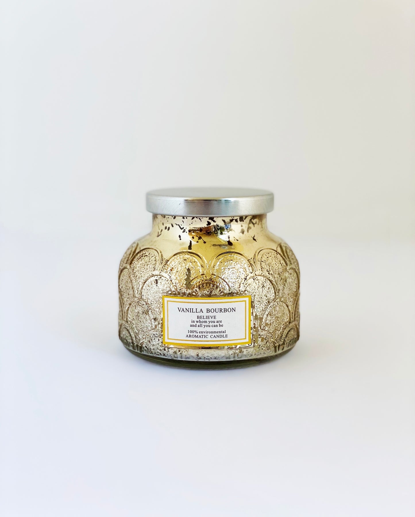 VELA BOMB GOLD CHICA FRAGANCIA VAINILLA BOURBON